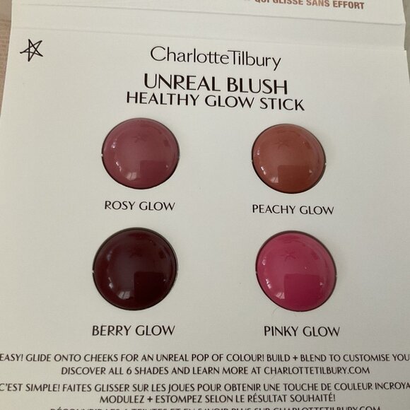 Charlotte Tilbury Magic Body Cream .3oz , Glow Stick 4 Pc + Face Cream Samples - Picture 5 of 5